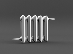 radiator 3D मॉडल