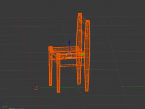 chair of the soviet era Model 3D