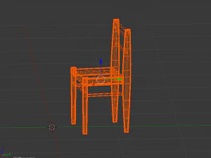 chair of the soviet era 3D Model