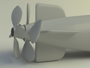 japanese torpedo type 93 3D Model