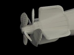 japanese torpedo type 93 3D Model