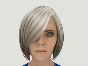 girl meri blend fbx 3ds 3D मॉडल