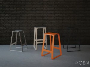 uno sgabello minimo Modello 3D