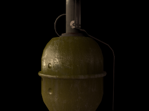 soviet grenade rgd5 Model 3D