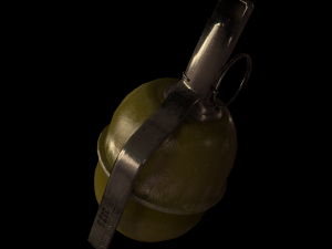soviet grenade rgd5 Model 3D