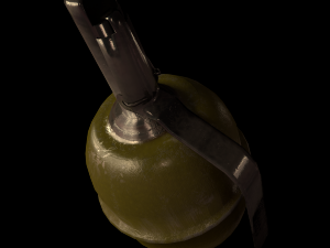 soviet grenade rgd5 Model 3D