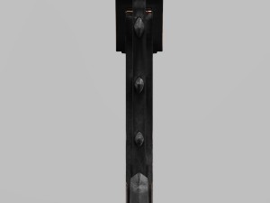deadknight sword low-poly 3D Model