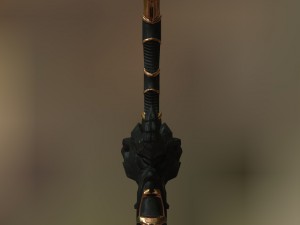 deadknight sword low-poly 3D Model