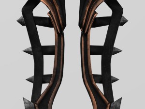 deadknight sword low-poly 3D Model