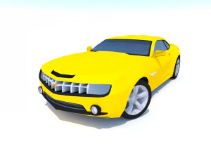chevrolet camaro ss 2010 3D Model