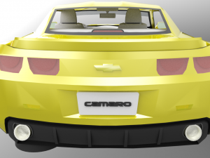 chevrolet camaro ss 2010 3Dモデル