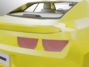 chevrolet camaro ss 2010 3D Model