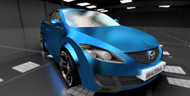 mazda 6 2008 model Modello 3D .c4d .max .obj .3ds .fbx .stl .blend 