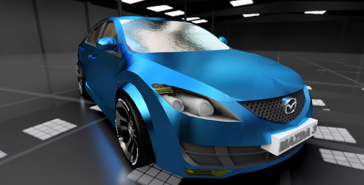 modelo mazda 6 2008 Modelo 3D .c4d .max .obj .3ds .fbx .stl .blend 