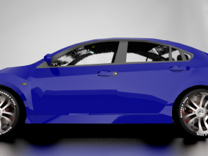 mazda 6 2008 model Modello 3D