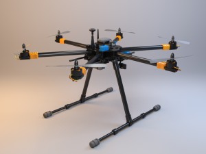 hexacopter - tarot t810 3D मॉडल