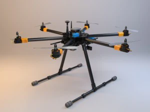 hexacopter - tarot t810 3D Model