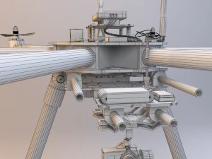 hexacopter - tarot t810 3D Model
