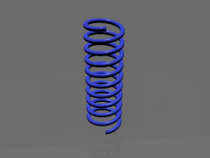 реалистичная пружина 3D Модель