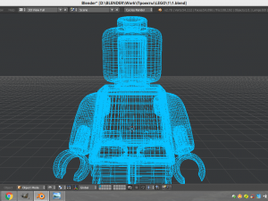 lego german soldier 3D Model