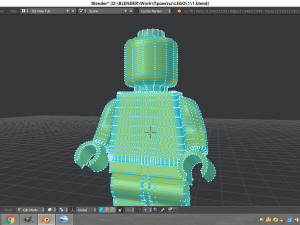 lego german soldier 3D Model