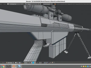 barrett 3D Model