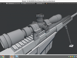 barrett 3Dモデル