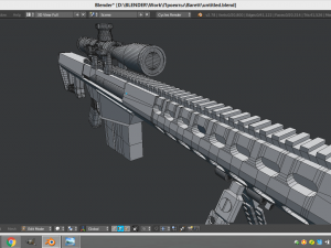 barrett 3Dモデル