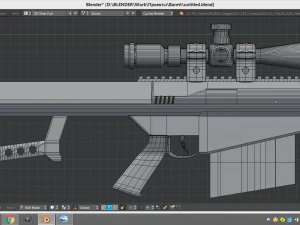 barrett 3D Model
