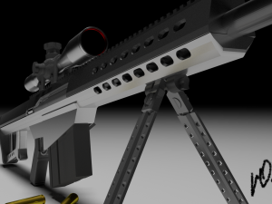 barrett 3Dモデル