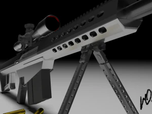 barrett 3D Model