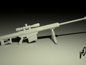 barrett 3Dモデル
