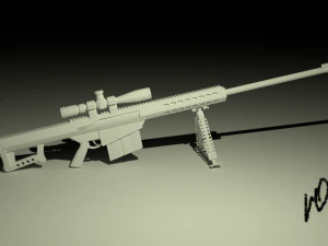 barrett 3D Model