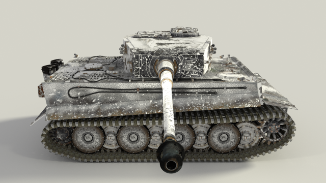 panzerkampfwagen vi ausf tiger Modelo 3D .c4d .max .obj .3ds .fbx .stl .blend 