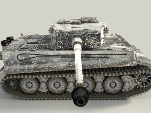 panzerkampfwagen vi ausf tiger 3D Model
