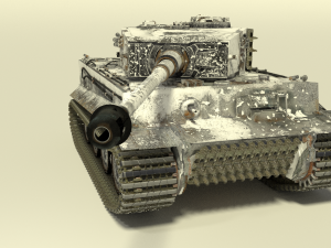 panzerkampfwagen vi ausf tiger Modelo 3D