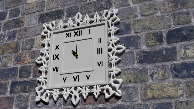 big clock Modello 3D .c4d .max .obj .3ds .fbx .stl .blend 