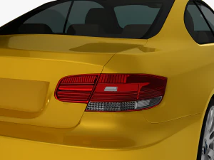 bmw 3 series e92 car sport coupe 3D Model