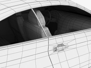 bmw 3 series e92 car sport coupe Model 3D