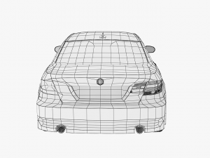 bmw 3 series e92 car sport coupe Model 3D
