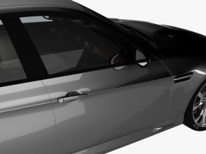 bmw 3-series e90 sedan car 3D Model