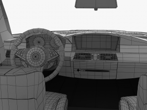 bmw 3-series e90 sedan car 3D Model