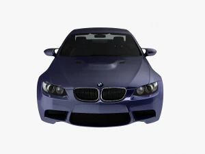 bmw m3 e92 coupe sport car 3D Model