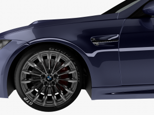 bmw m3 e92 coupe sport car Modèle 3D