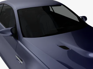 bmw m3 e92 coupe sport car 3D Model
