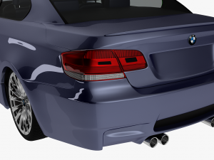 bmw m3 e92 coupe sport car Modèle 3D