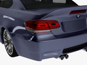 bmw m3 e92 coupe sport car Modèle 3D