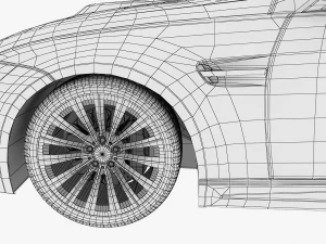 bmw m3 e92 coupe sport car 3D Model