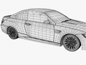 bmw m3 e92 coupe sport car Modèle 3D