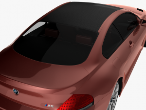 bmw m6 coupe sport car 3D Model